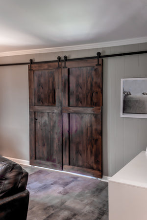 No. 247 - The Board and Batten Sliding The Barn Door - Custom and Hand Made