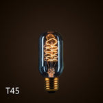 Vintage Edison Radio Bulb Luxe Filament 40W T45 
