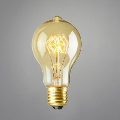 Vintage Edison Victorian Bulb Angular Loop Filament 